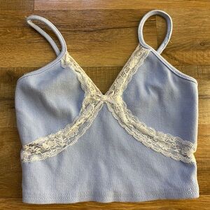 Lace crop top